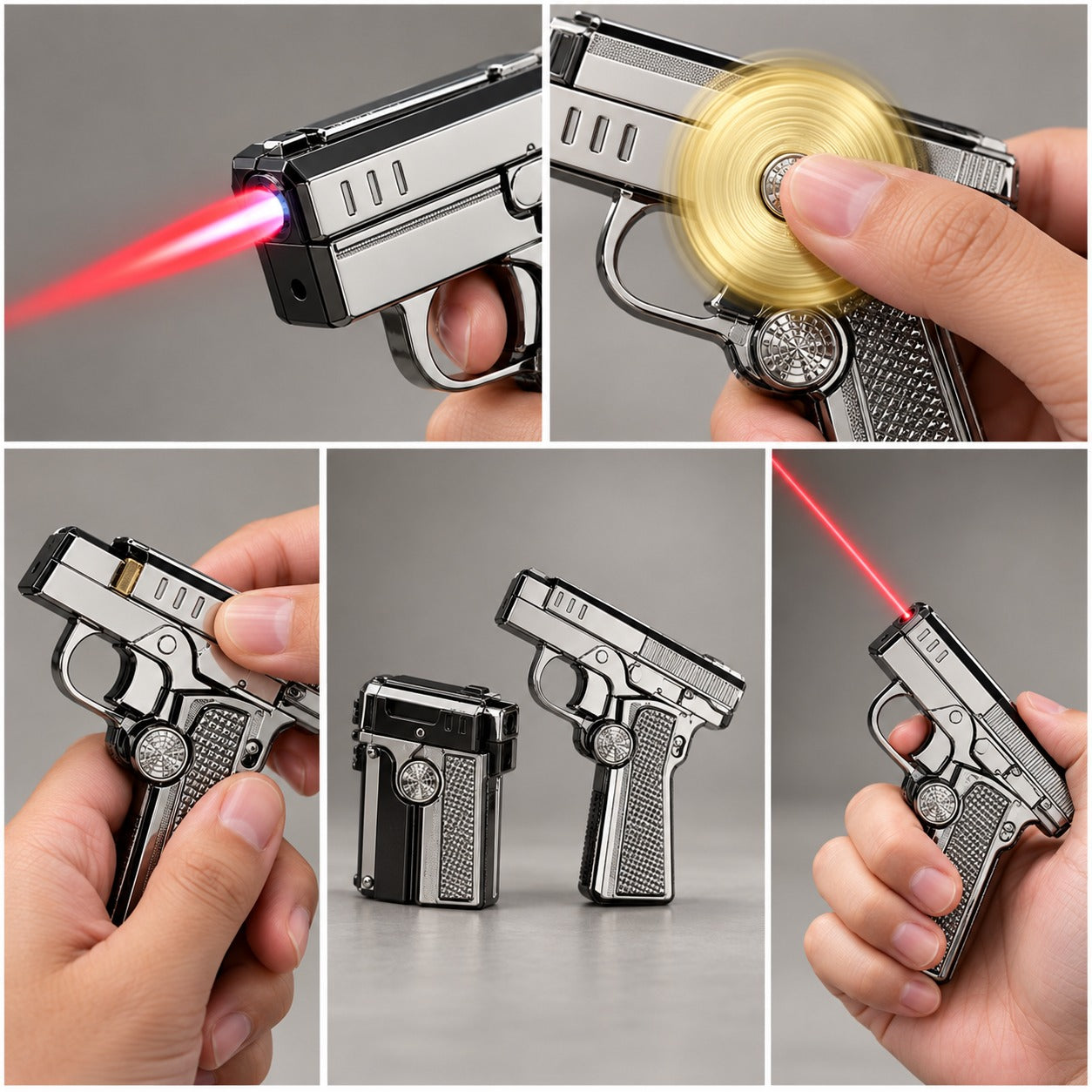 The Folding Spinner Lighter